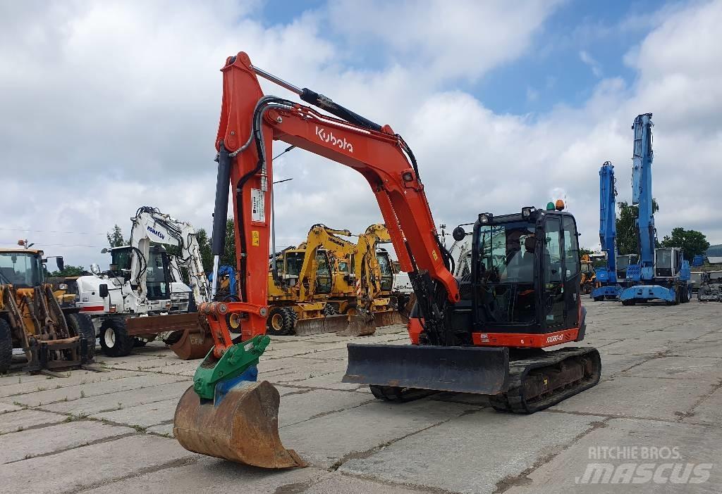 Kubota KX 080-4a Midi bageri 7t – 12t
