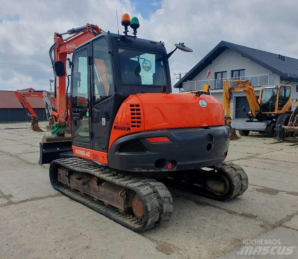 Kubota KX 080-4a Midi bageri 7t – 12t