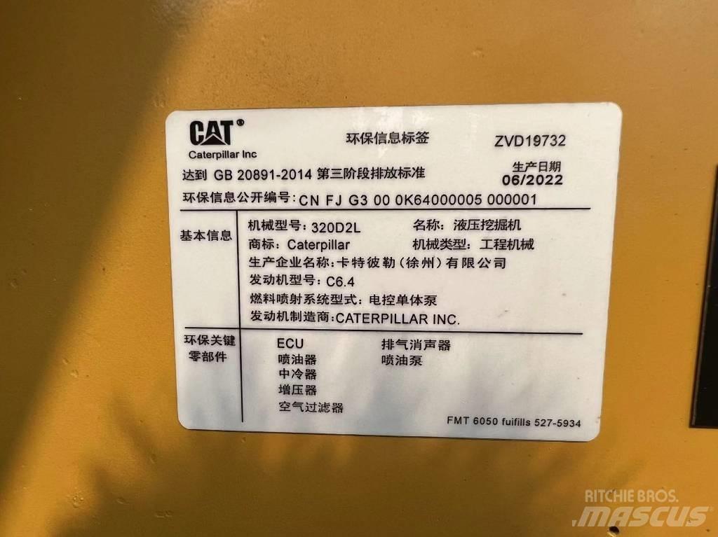 CAT 320 D Bageri guseničari