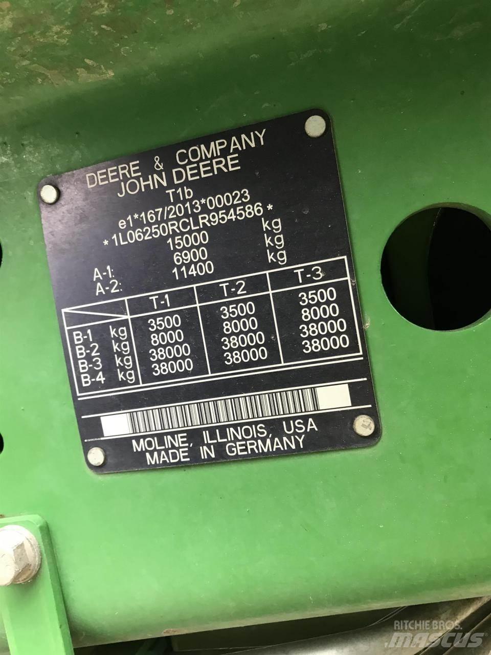 John Deere 6250R Traktori