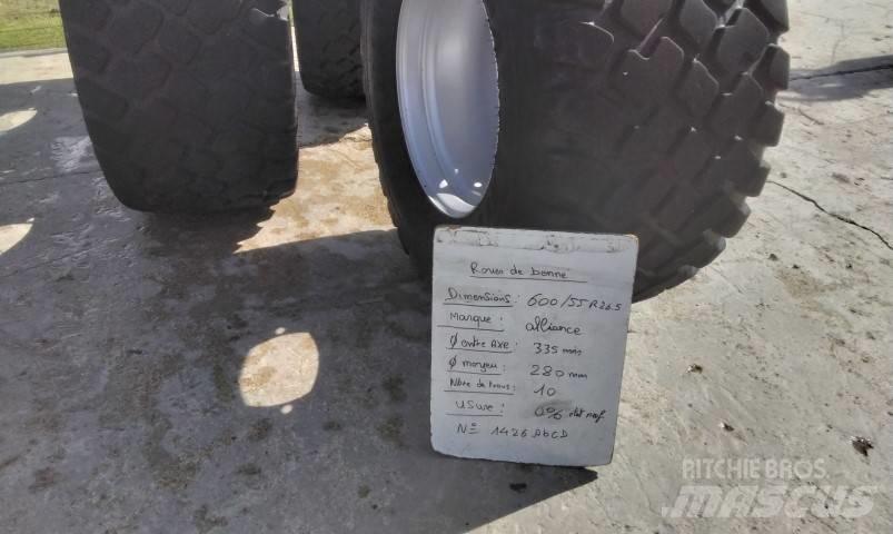 Alliance 600/55R26.5 Gume, točkovi i felne