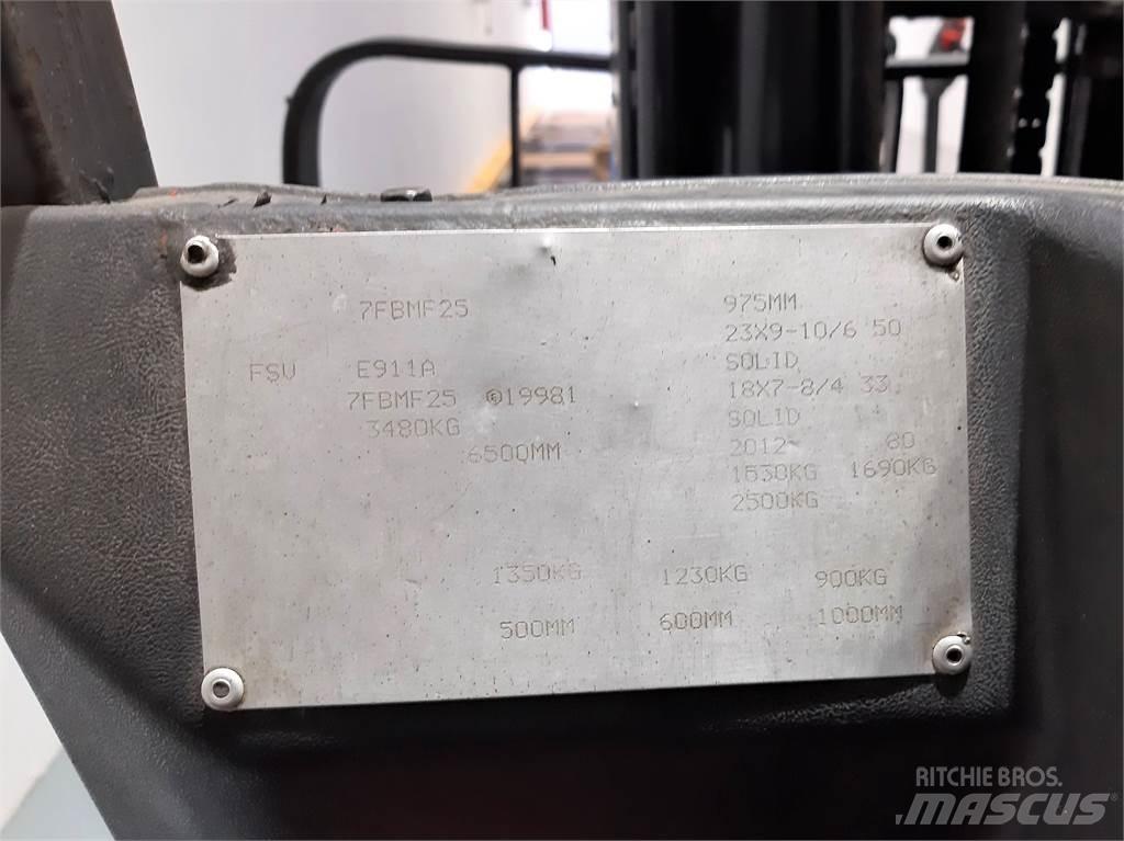Toyota 7FBMF25 Električni viljuškari