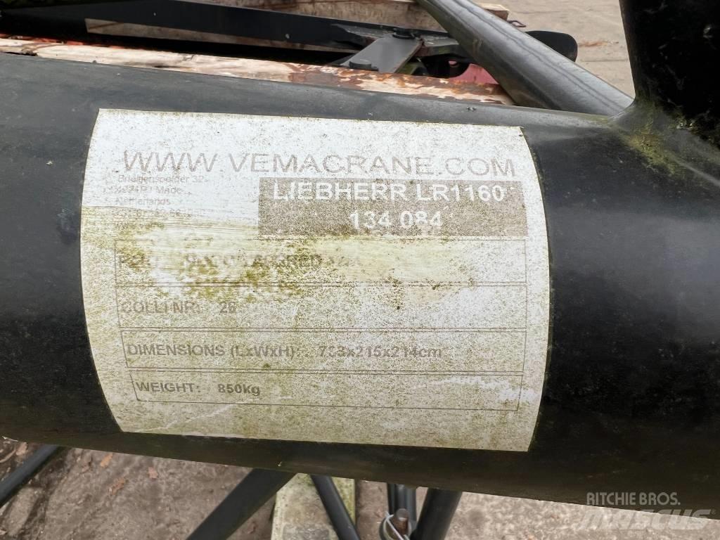 Liebherr LR 1160 Delovi i oprema za kran