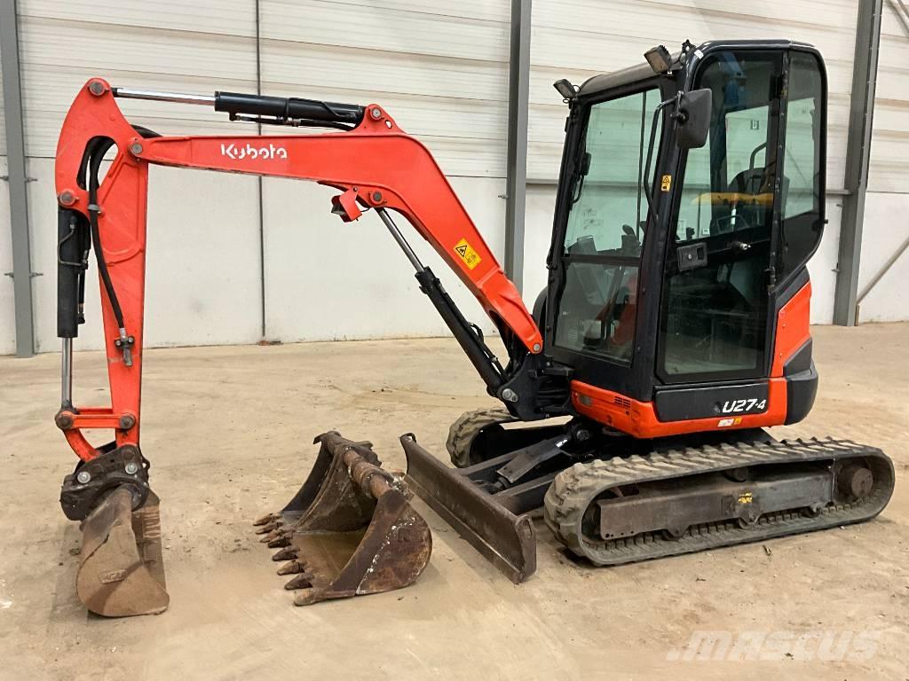 Kubota U 27-4 Mini bageri < 7t