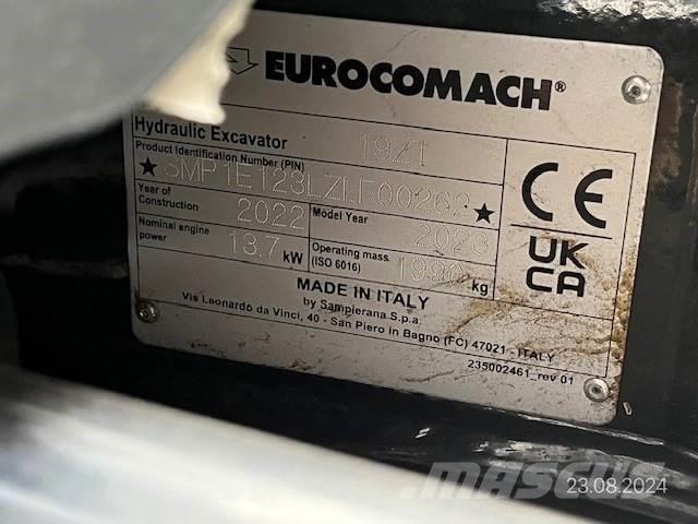 Eurocomach 19ZT Mini bageri < 7t