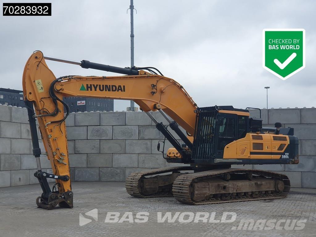 Hyundai HX380 L Bageri guseničari