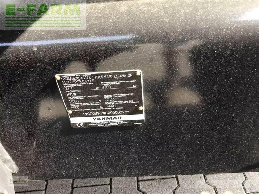 Yanmar b95w/5 Bageri točkaši