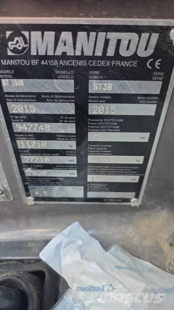 Manitou MT 1840 Ostalo za građevinarstvo