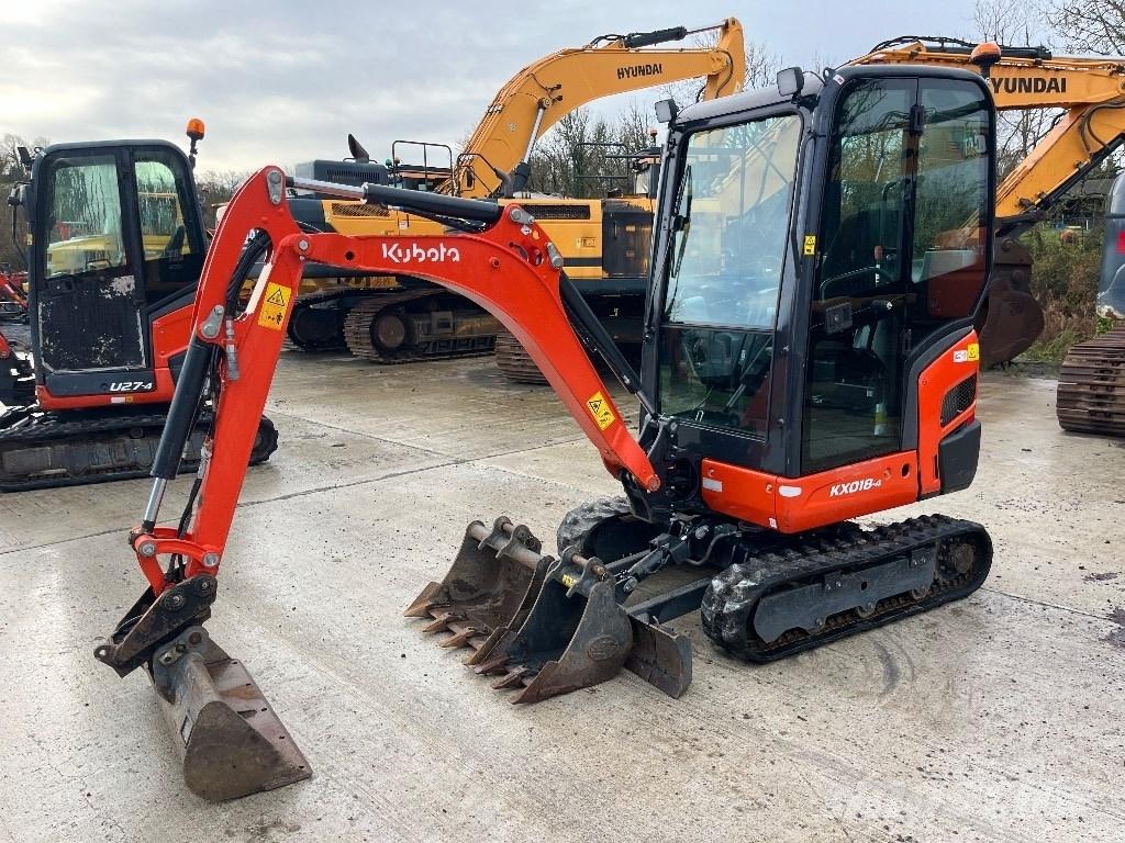 Kubota KX 018-4 Mini bageri < 7t