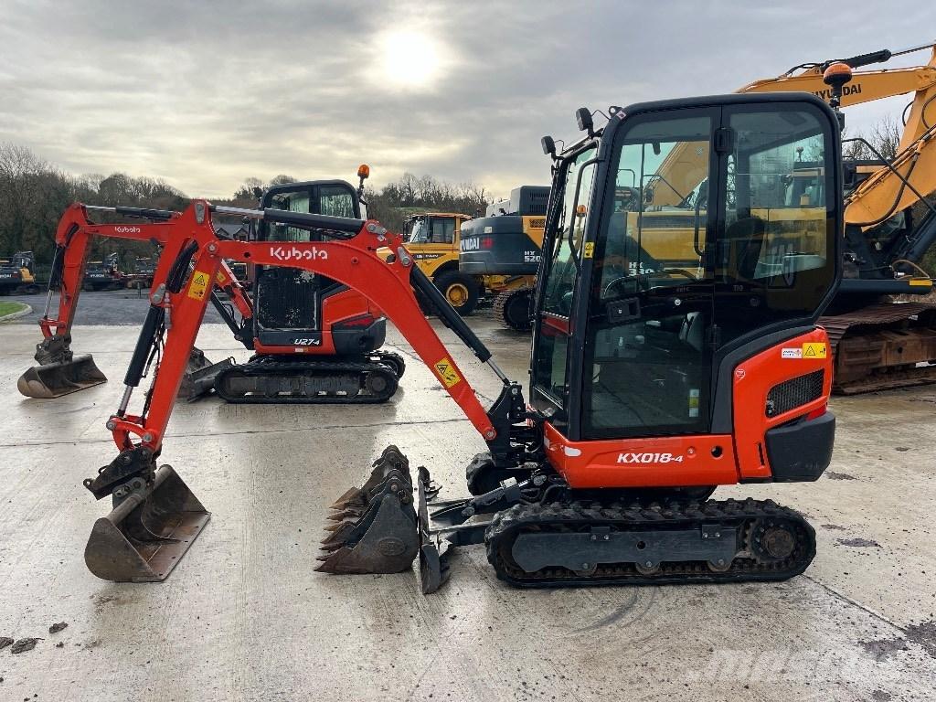 Kubota KX 018-4 Mini bageri < 7t
