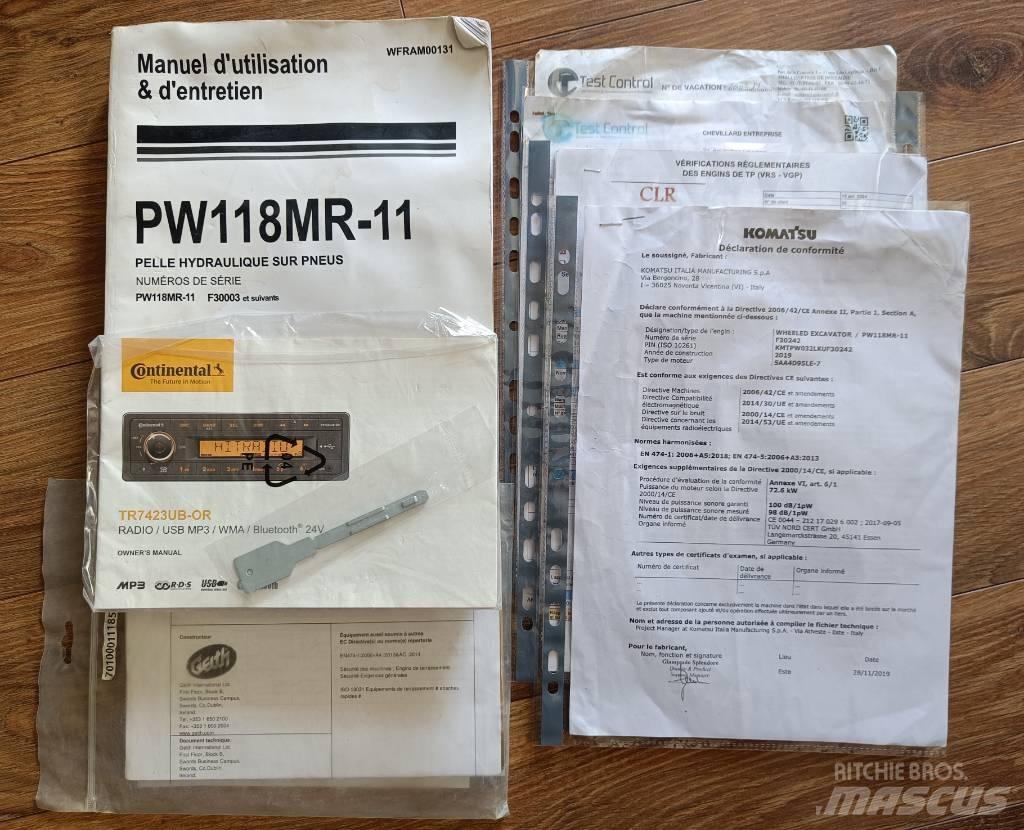 Komatsu PW118 MR-11 Bageri točkaši