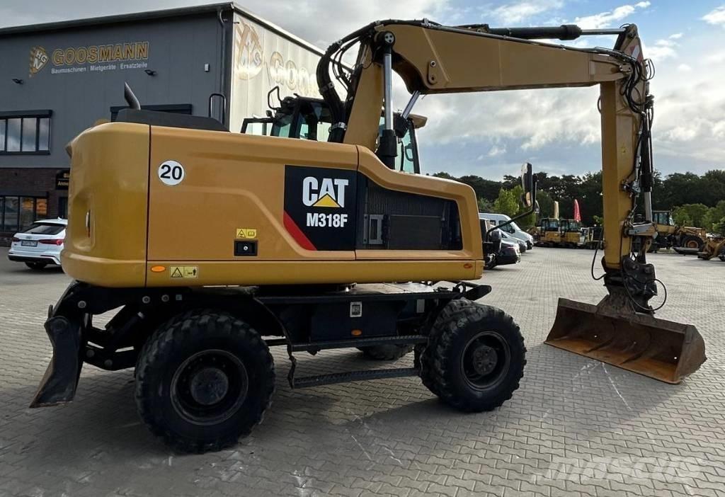 CAT M 318 F Bageri točkaši