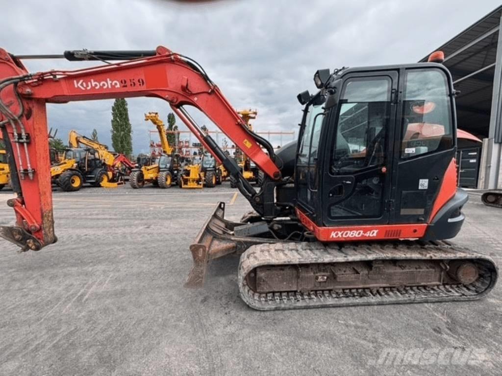 Kubota KX 080-4 Midi bageri 7t – 12t