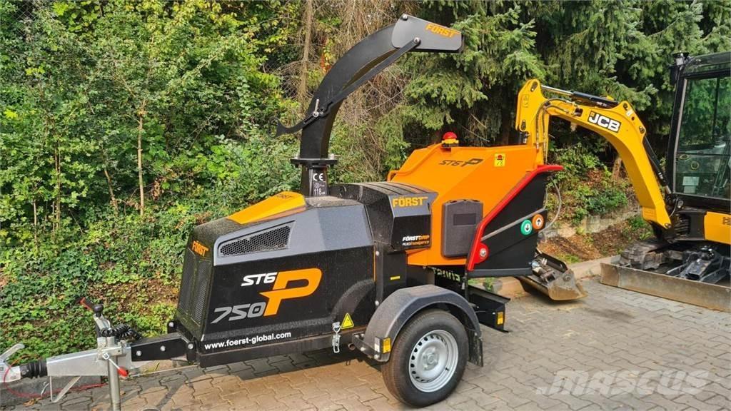  Först ST6P Drobilice drva / čiperi