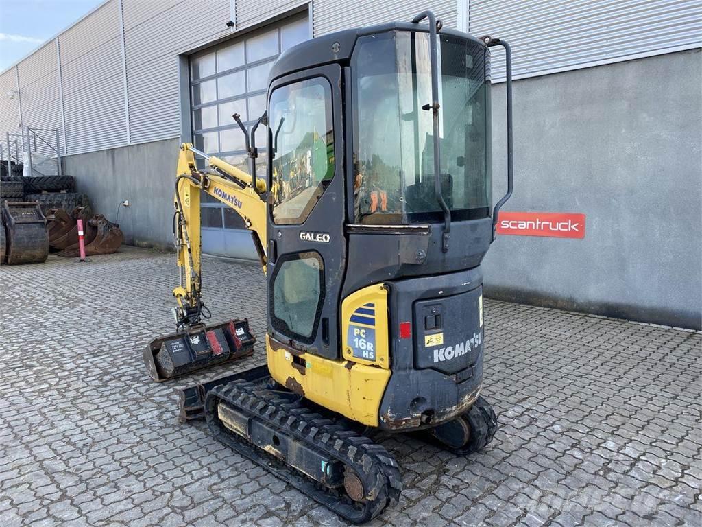 Komatsu PC16R Bageri točkaši
