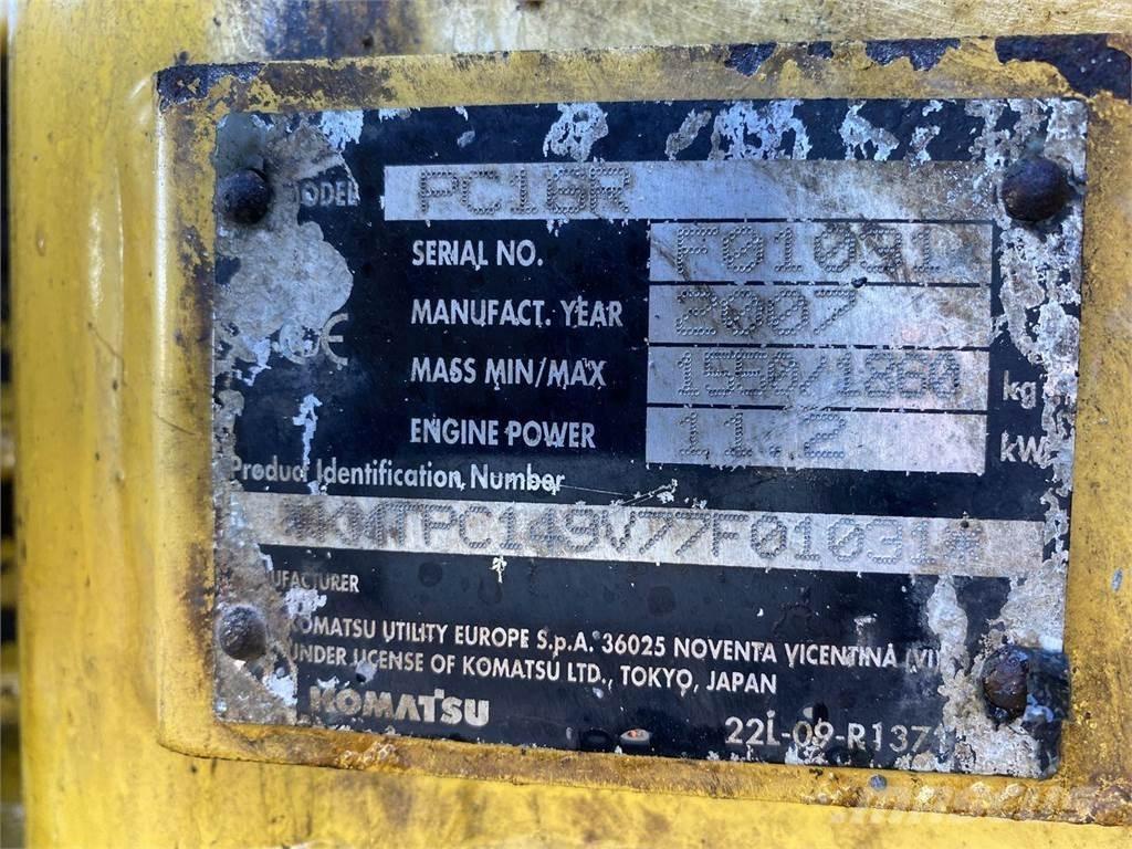 Komatsu PC16R Bageri točkaši