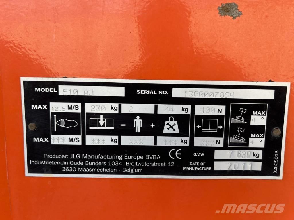 JLG 510 AJ Zglobne podizne platforme