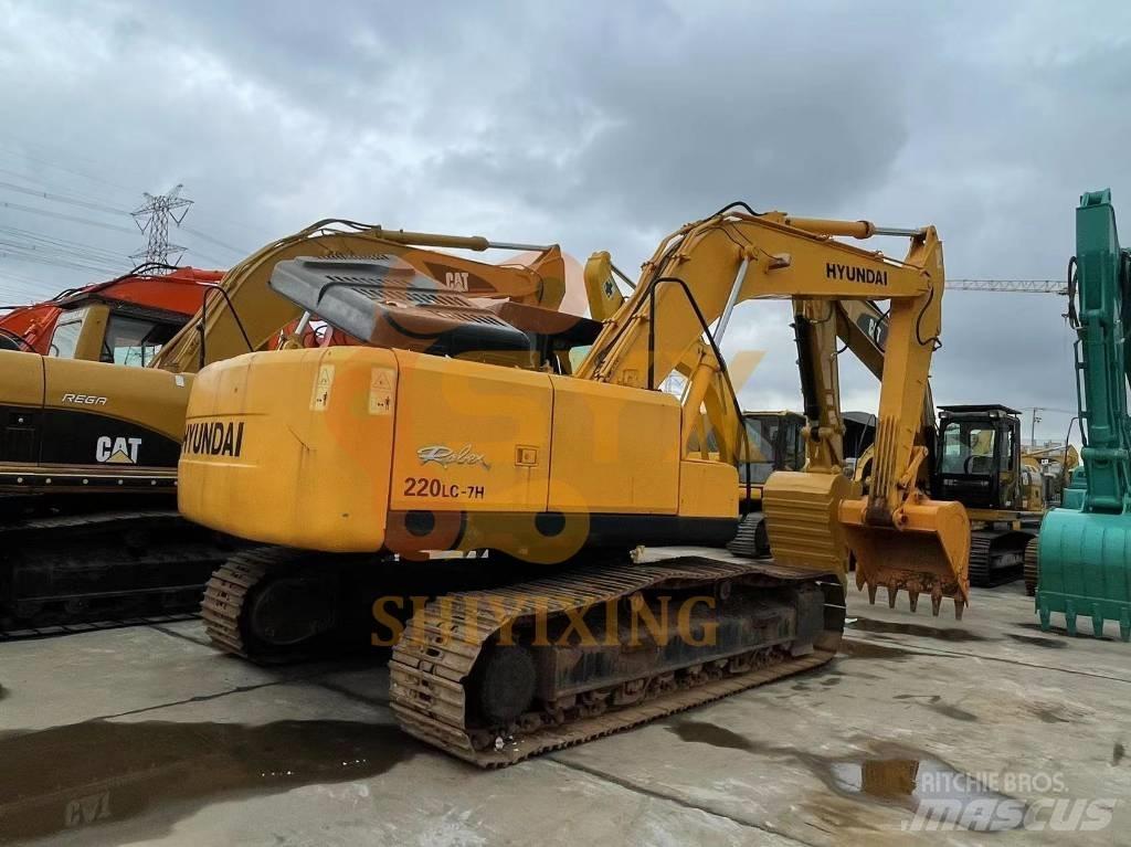 Hyundai Robex 220-7 Bageri guseničari