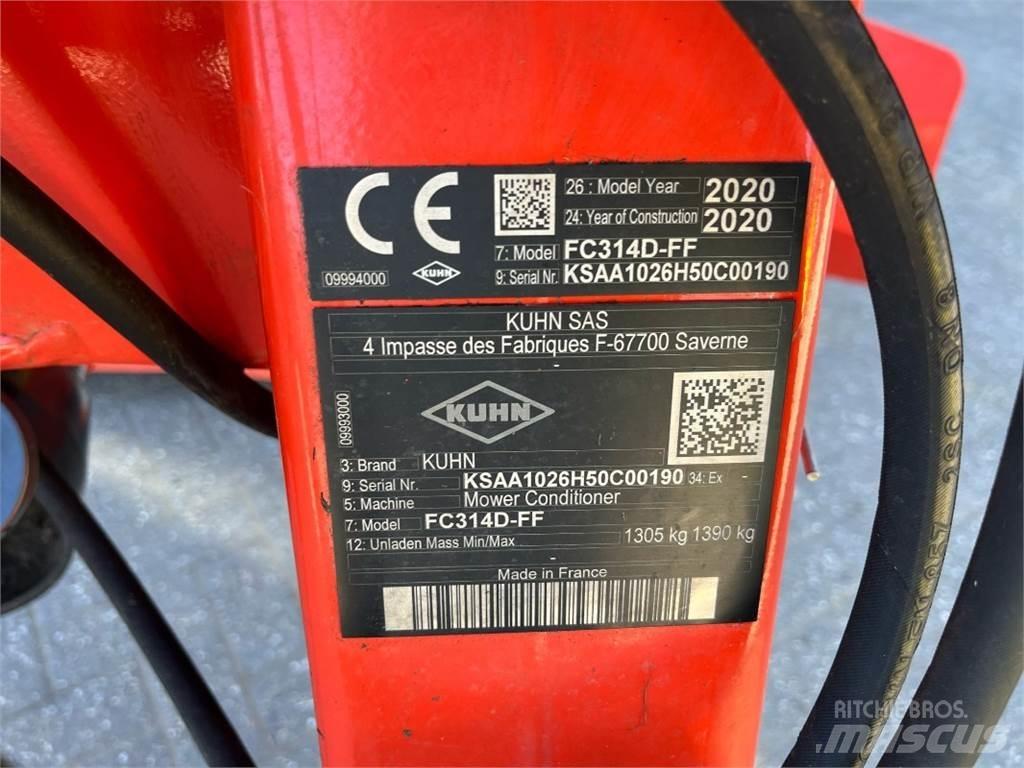 Kuhn FC 314D-FF Uređaji za kosačice