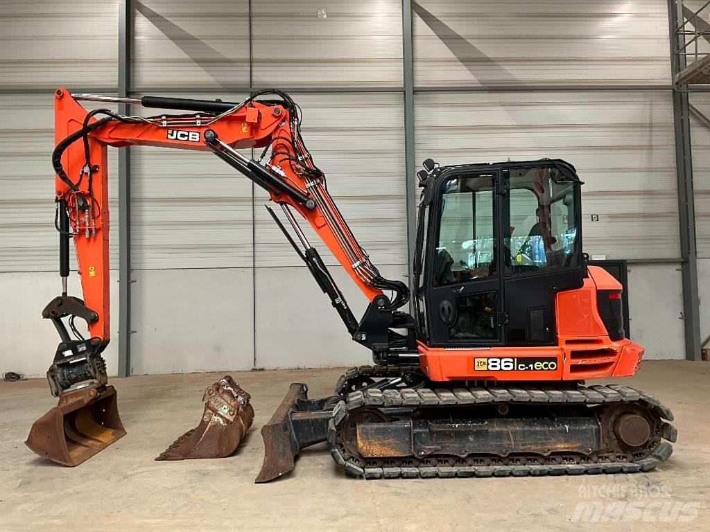 JCB 86 C-1 powertilt Midi bageri 7t – 12t