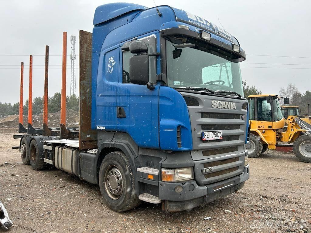Scania R 420 Kamioni za drva Šticari