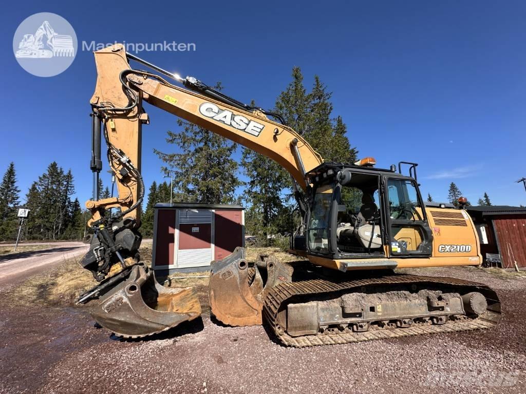 CASE CX 210 D Bageri guseničari
