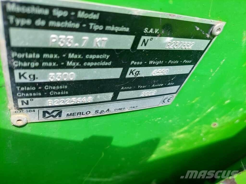 Merlo P 33.7 KT Teleskopski viljuškari
