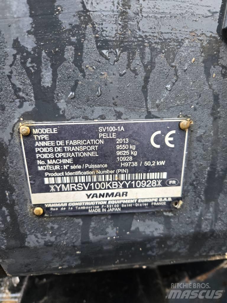 Yanmar SV 100-1A Midi bageri 7t – 12t