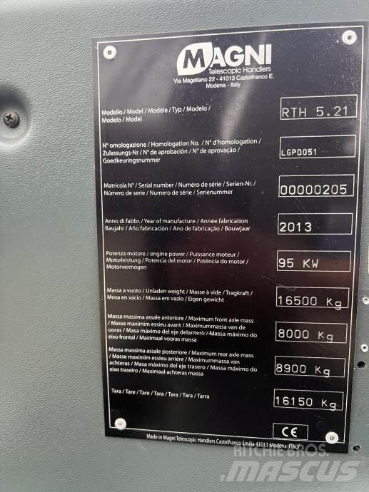Magni RTH 5.21 Teleskopski viljuškari
