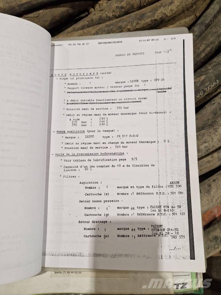  PTC 2313 Hidraulični čekići za nabijanje stubova