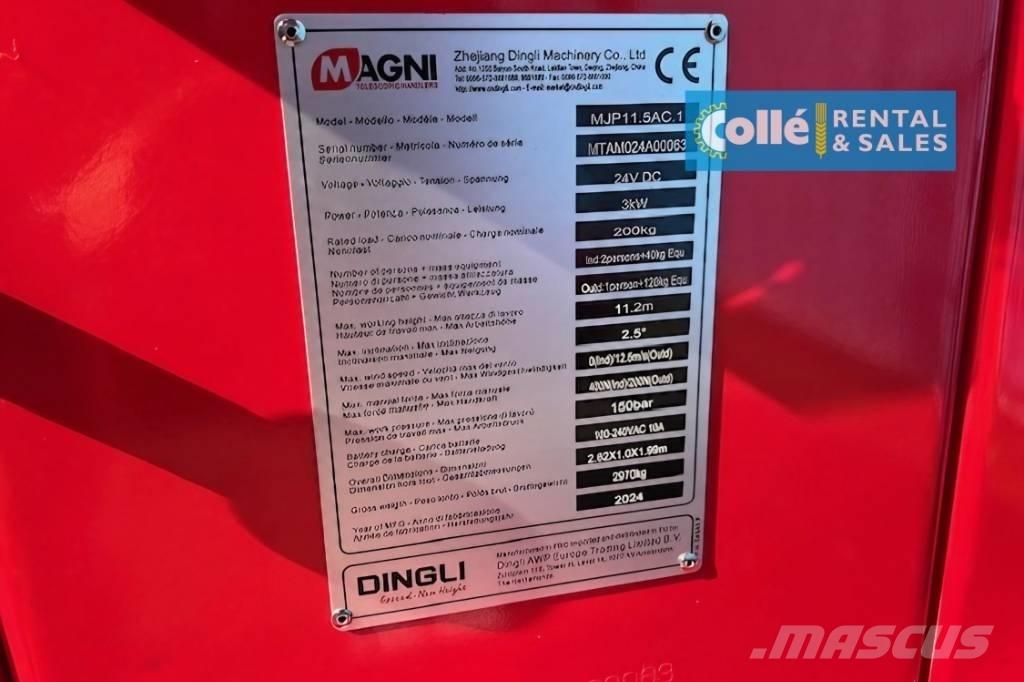 Magni MJP 11.5 | 2024 Zglobne podizne platforme