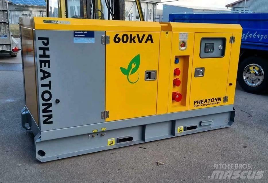  Pheatonn 60KVA Dizel generatori
