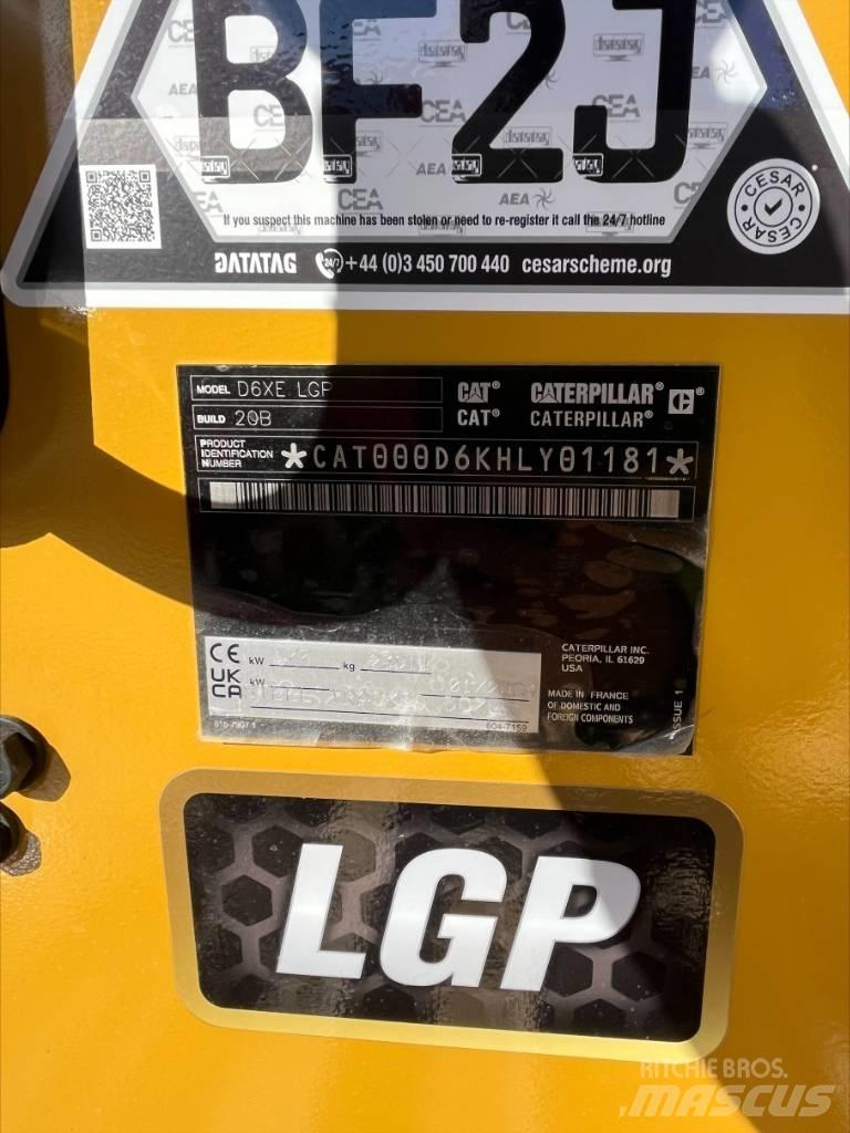 CAT D 6 XE LGP Buldožeri guseničari