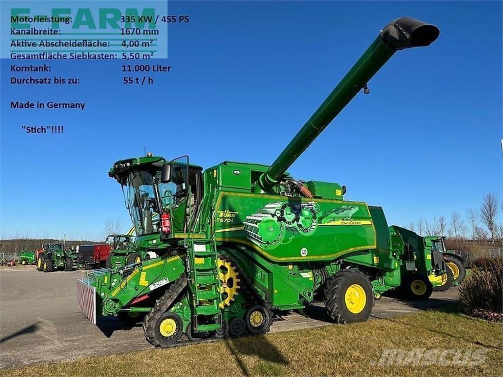John Deere t670 Kombajni