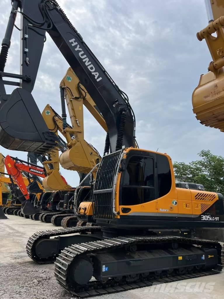 Hyundai R305LC-9T Bageri guseničari