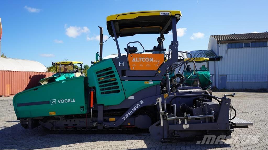 Vögele SUPER 1800-3I Asfaltni finišeri