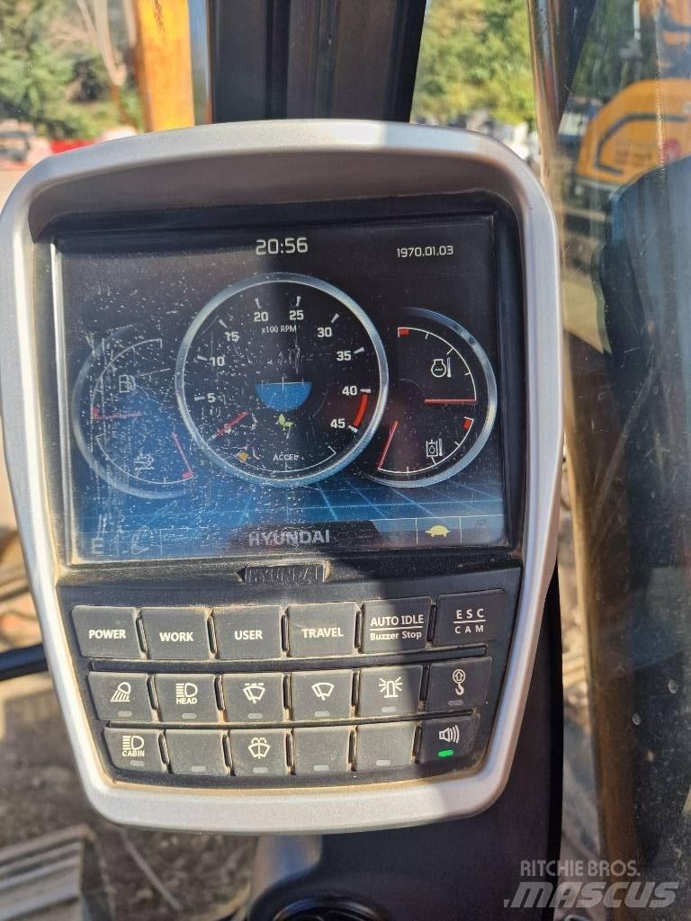 Hyundai HX 145 LCR Bageri guseničari