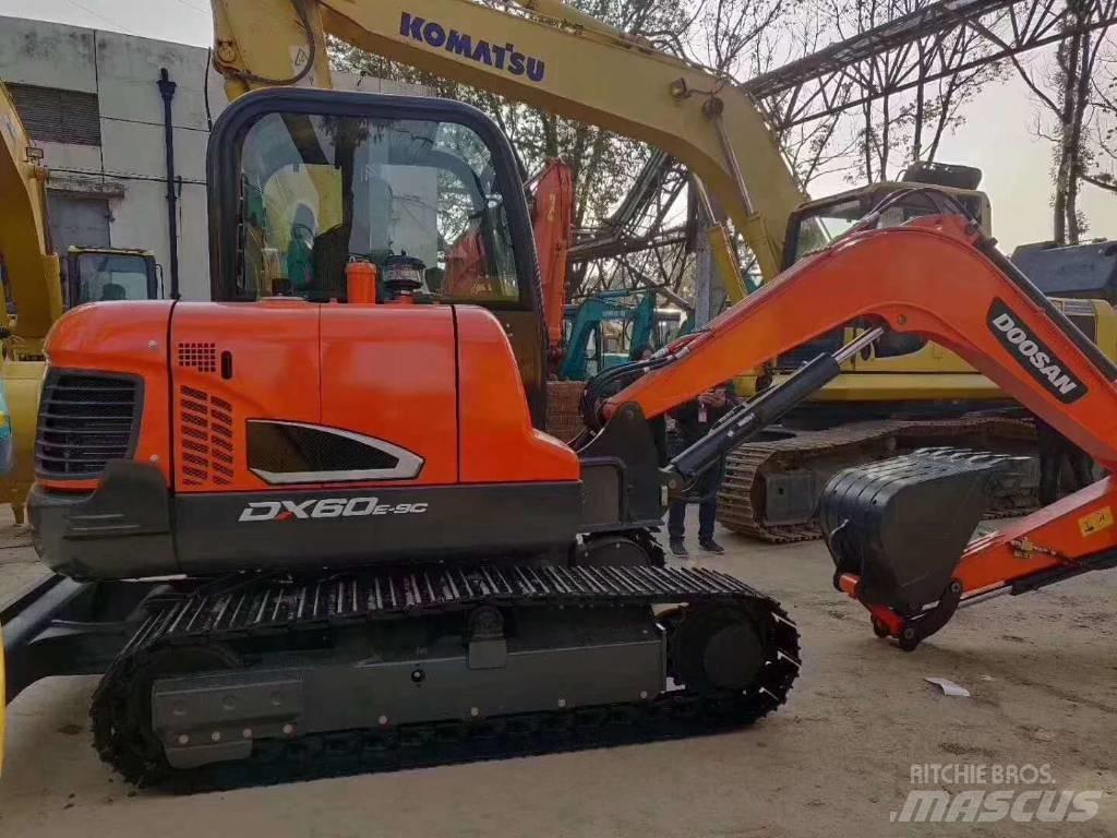Doosan DX 60-9C Bageri guseničari