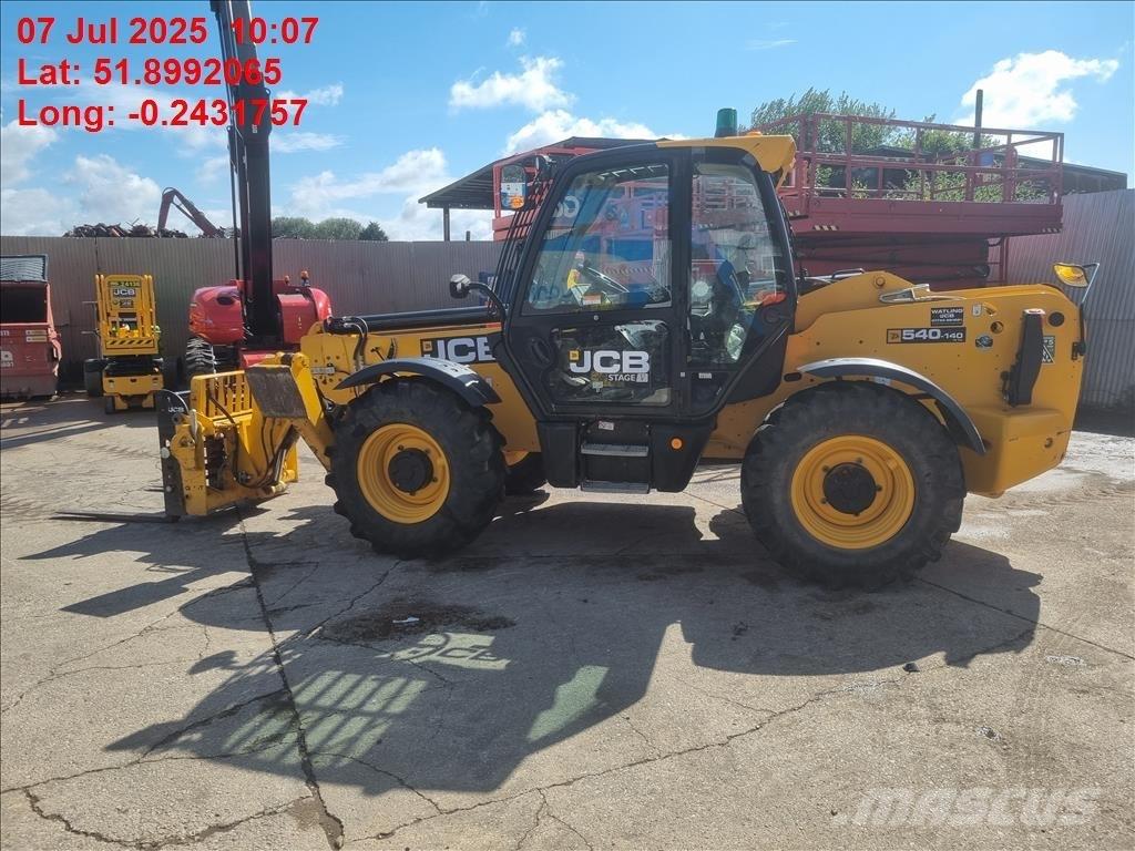 JCB 540-140 Teleskopski viljuškari