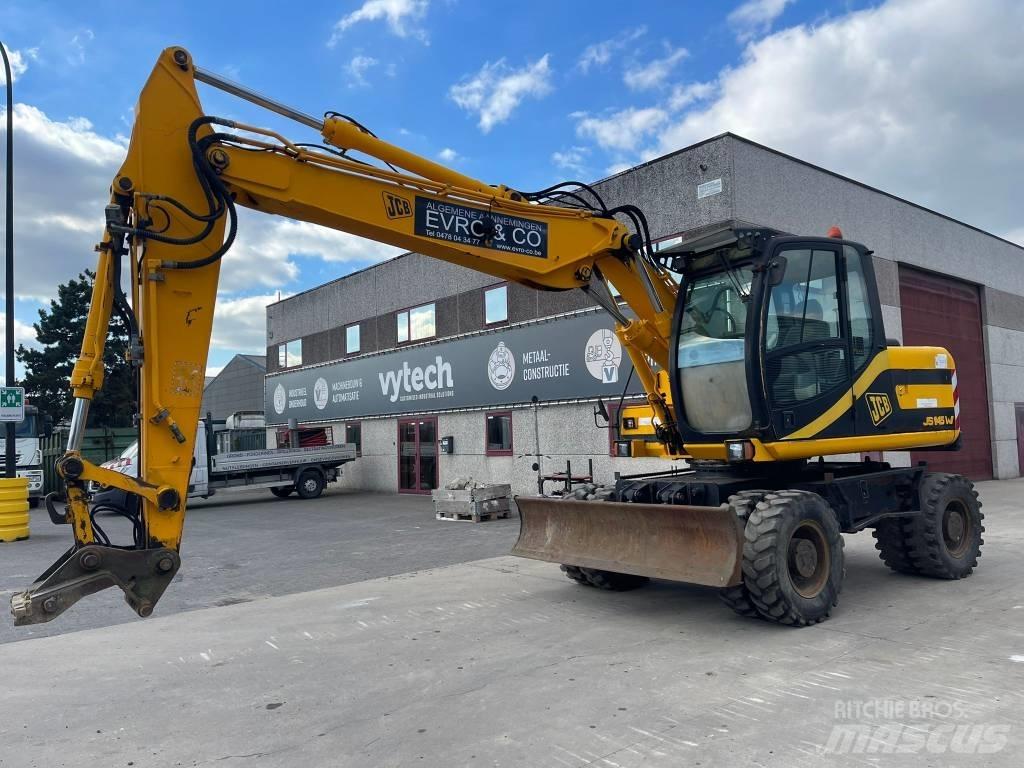 JCB JS 145 W Bageri točkaši