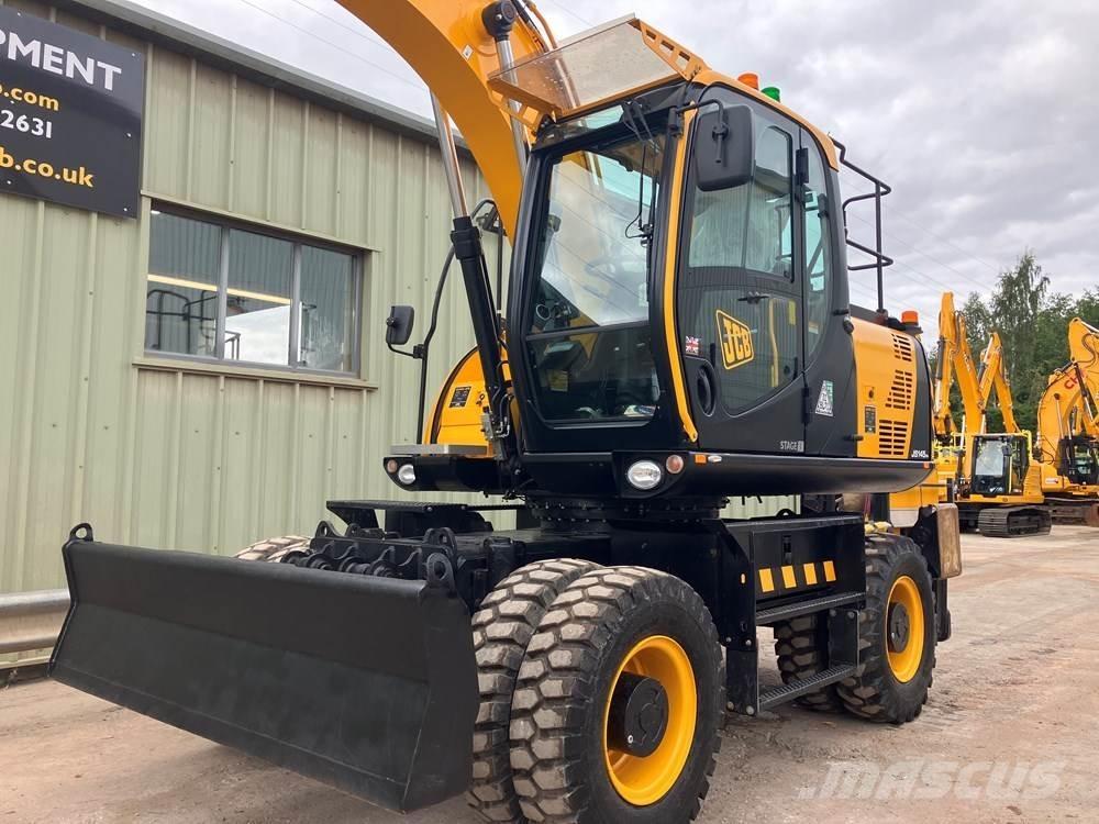 JCB JS145W Bageri točkaši