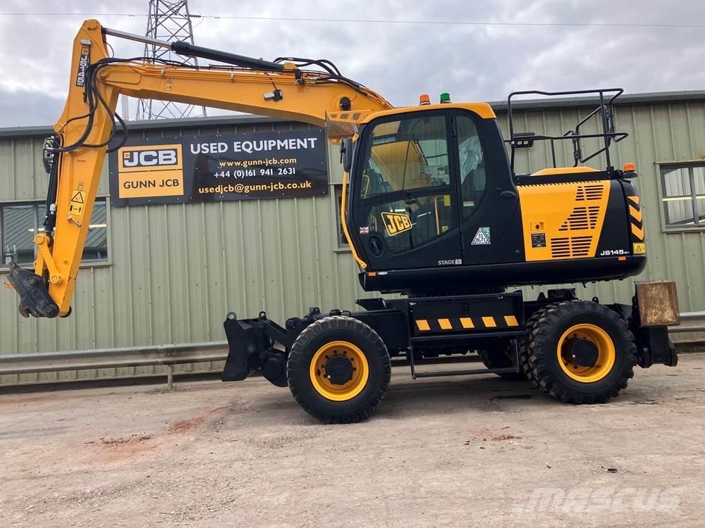 JCB JS145W Bageri točkaši