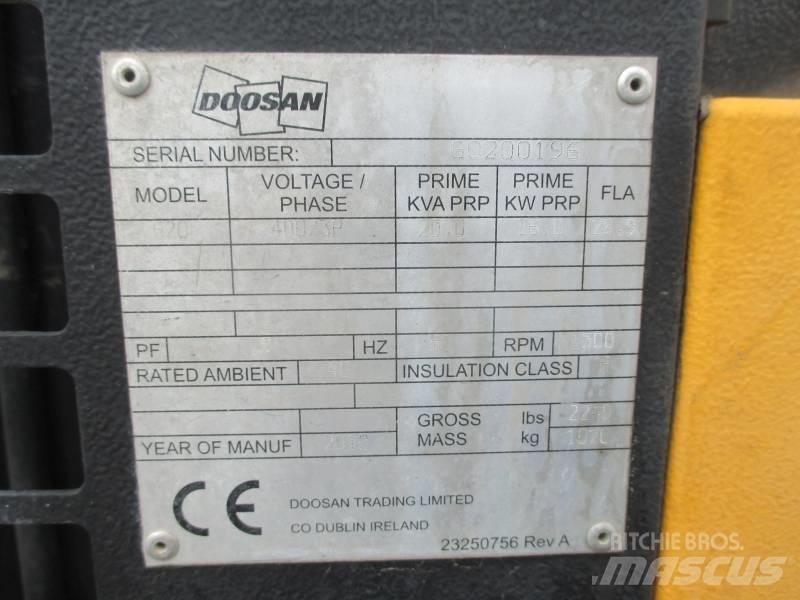 Doosan G 20 Dizel generatori