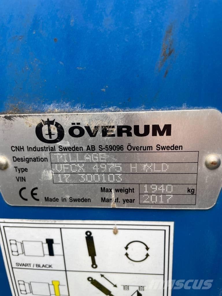 Överum VFCX4975 Plugovi obrtači