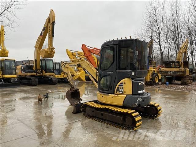 Komatsu PC35MR-2 Bageri guseničari