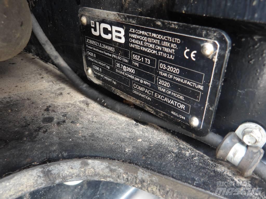 JCB 55Z-1 Mini bageri < 7t
