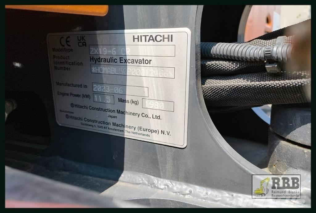 Hitachi ZX 19-6 CR Mini bageri < 7t