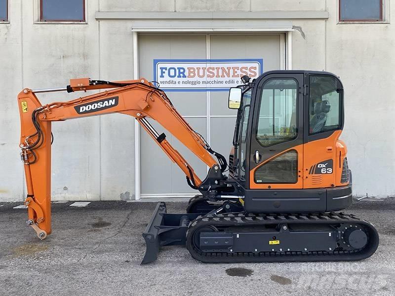 Doosan DX 63-3 Mini bageri < 7t