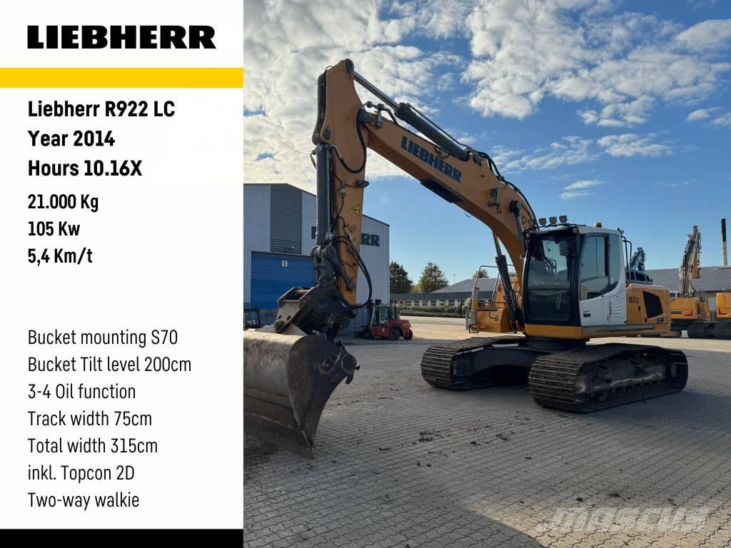 Liebherr R 922 Bageri guseničari