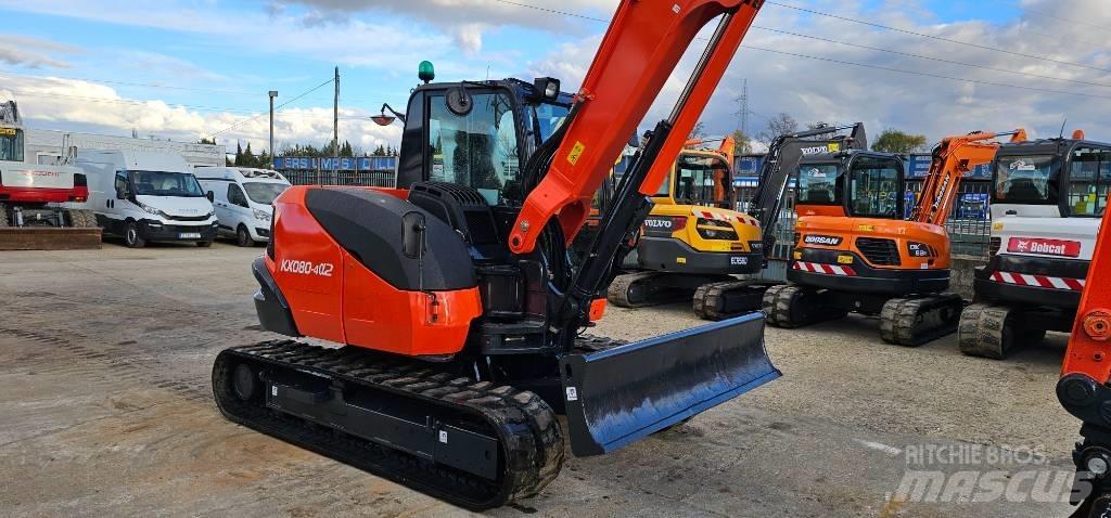 Kubota KX 080-4 Midi bageri 7t – 12t
